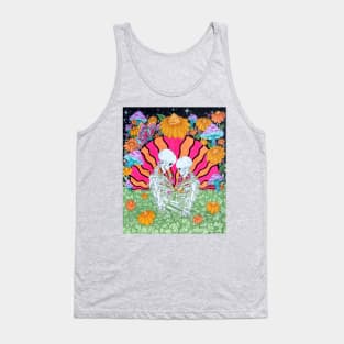 Eternal Sunshine - Mushroom and Skeleton design Tank Top